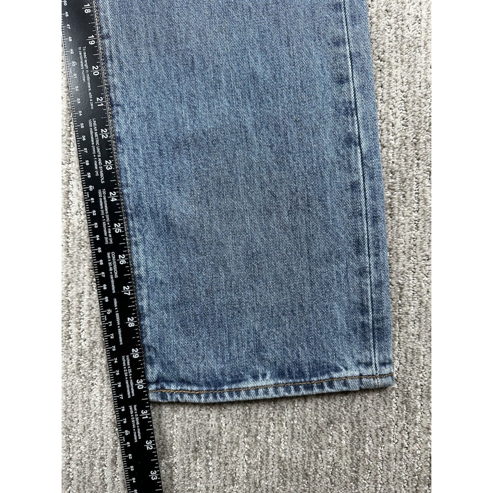Levis 501 Original Jeans Mens 33x30 Medium Wash Straight Leg 100% Cotton NWT - Picture 9 of 12